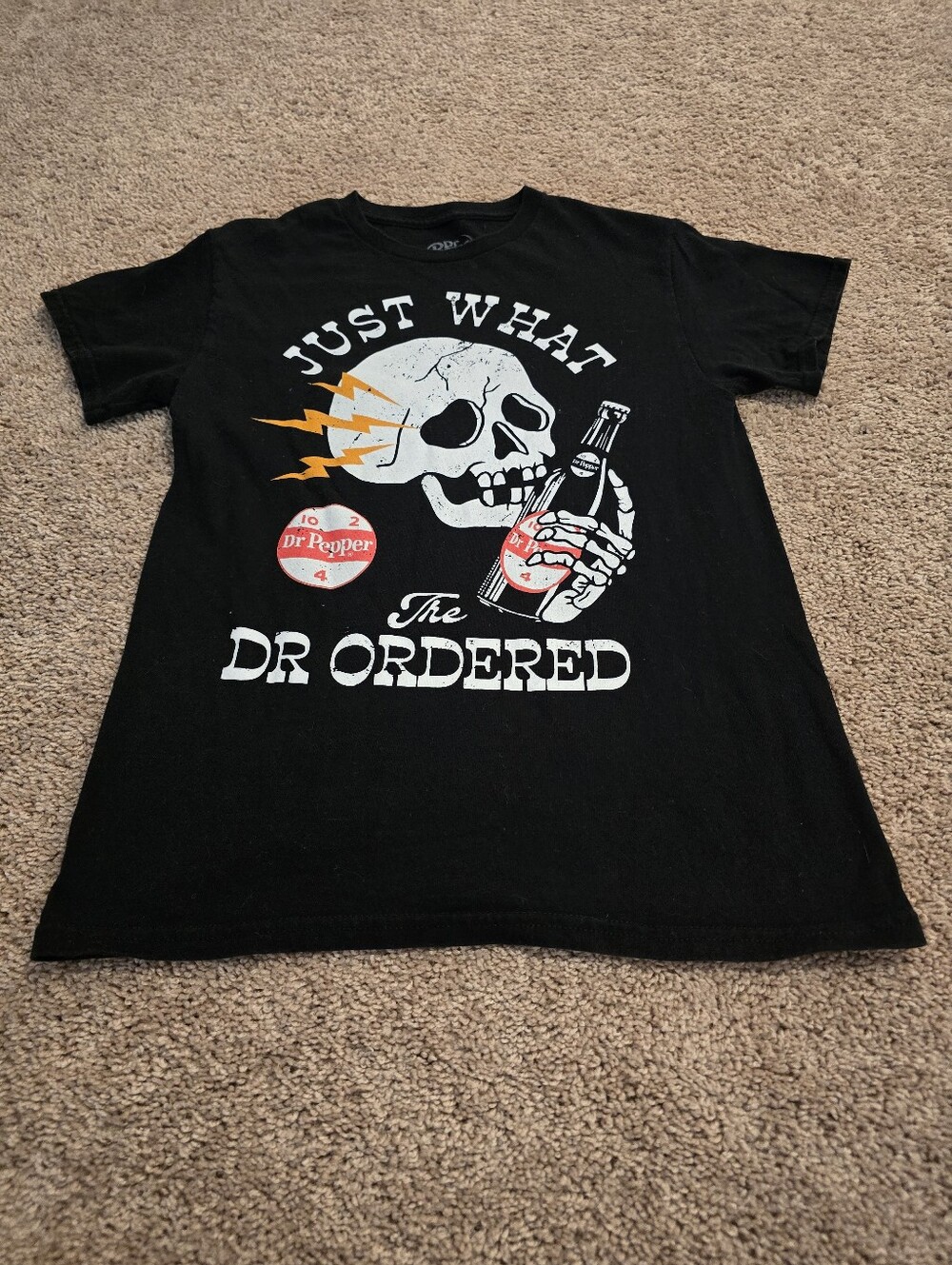 Hot Topic Dr Pepper Just What The Doctor Ordered Tshirt Small
